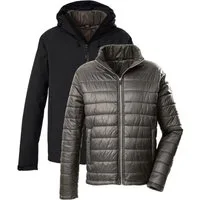 Killtec 3-in-1-Funktionsjacke KOW 95 MN JCKT 3 in 1 Herrenjacke, wasser- u winddicht, atmungsaktiv