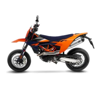 Sport Auspuff LeoVince LV One EVO Edelstahl KTM 690 SMC R / Enduro R Bj.2025-2026 EURO5+ / inkl. ABE
