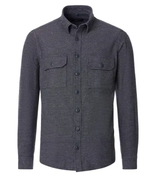 CASAMODA - Hemdjacke anthrazit - Gr. - M