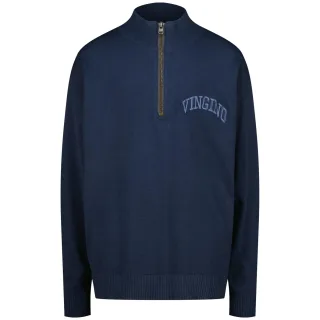 vingino - Icon-halfzip knit dark blue - Gr. - 140