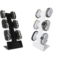 Yudu Uhrenetui Acryl Uhrenständer Armbandständer für 6 Uhren Uhrenhalter Uhrendisplay