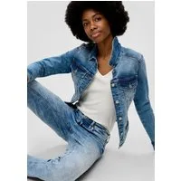 QS Funktionsjacke Indoor-Jacke Klassische Jeansjacke