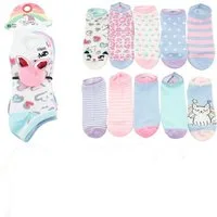 VewoTex Socken 10er Pack Kinder Socken » Kinderstrümpfe "Regenbogen" (Set, 10-Paar, 10 Paar) » Set 10 Paar bunte Kindersocken