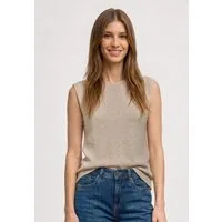 STREET ONE Tanktop im Glitzer-Look