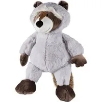 TRIXIE Tierkuscheltier Waschbär für Hunde - diverse - 54 cm, Plüsch, Polyester