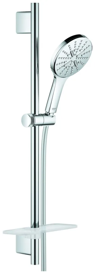 GROHE Brausestangenset Rainshower 130 SmartActive 26575 600mm 9,5l chrom, 26575000 26575000