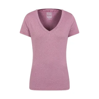 Mountain Warehouse Damen/Damen Vitality V Neck T-Shirt (Rosa)