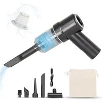 alca Handstaubsauger Akku Handstaubsauger 50W Mini Staubsauger kabellos Gebläsefunktion, 50 W