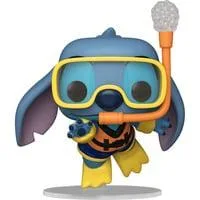 Disney Lilo and Stitch Serie 4 Snorkeling Stitch Vinylfigur ca. 10,7 cm groß, Spielfigur
