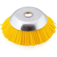 Bituxx Reinigungsbürsten-Set Nylon Unkrautbürste für Freischneider Ø 200 mm, (MS-18140)