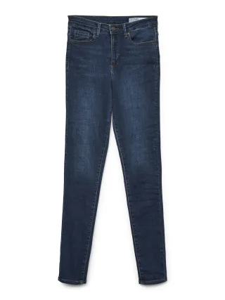 VERO MODA - VMSOPHIA HW SKINNY JEANS MD BL NOOS Medium Blue Denim - Gr. - XS/30