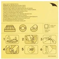 Bestway Reparatur-Set 6,5 x 6,5 cm, Set, 10-St., Selbstklebend, Aufblasartikeln