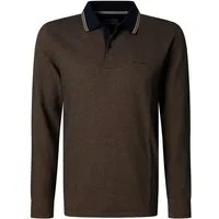 Pierre Cardin Langarm-Poloshirt 1/1 PoloKN in Struktur-Optik