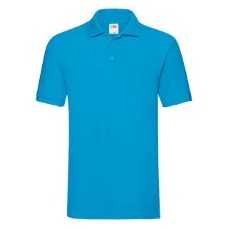Fruit of the Loom - "Premium" Poloshirt für Herren (Azure Blau)