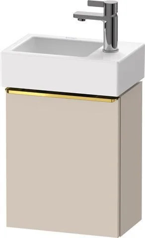 Duravit D-Neo Waschtischunterbau wandhängend Taupe Matt 364x222x440 mm - DE4218R34910000 DE4218R34910000