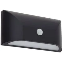 Lindby Außen-Wandleuchte Siana, 1 x 6 W LED, warmweiß