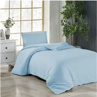 livessa Bettwäsche Weiche Jersey Bettwäsche aus 100% Baumwolle mit Reißverschluss, Jersey, 100% Baumwolle: hochwertiger Single-Jersey l Bettbezug + Kissenbezug