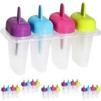 CEPEWA Eisform Eisform für Speiseeis 6x4er Set für 24 Eis 15,5x10x7,5cm Kunststoff
