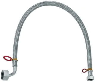 Grohe Druckschlauch 45417 flexibel M15x1 x3/4" 1500mm chrom, 45417000 45417000