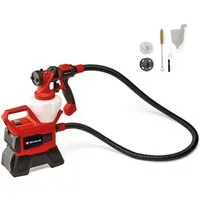 Einhell Farbsprühgerät akkubetrieben, TE-SY 18/90 Li-Solo, (Set, 9-tlg), Mitglied der Power X-Change Familie, ohne Akku
