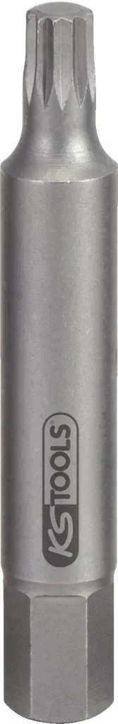 KS Tools 10mm Spezial-Bit Vielzahn, M8, 75mm - 150.3109