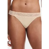 Chantelle T-String Easy Feel Floral Touch (1-St) Tanga - Blickdicht - Blickdichter Tanga mit elegantem Spitzenband