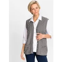 Witt Strickweste Strickweste Ärmellos