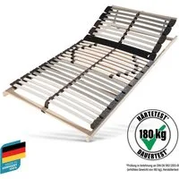 Lattenrost Maxi Strong, Beco, Kopfteil manuell verstellbar, Fußteil nicht verstellbar, Lattenrost in 90x200 cm und weiteren Größen, ideal bei hoher Belastung