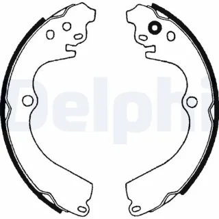 Delphi Bremsbacken hinten Hyundai Mitsubishi Subaru