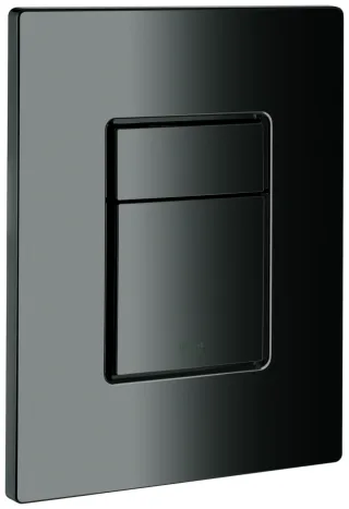 Grohe Abdeckplatte 42371 mit Drucktaste hard graphite, 42371A00 42371A00