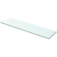vidaXL Regal Regalboden Glas Transparent 60x12 cm, 1-tlg.
