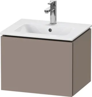 Duravit L-Cube Waschtischunterbau wandhängend Basalt Matt 520x421x400 mm - LC611804343 LC611804343