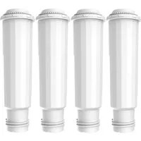 Comedes Wasserfilter Comedes 4er Set kompatibel Krups, Melitta und Nivona Kaffeeautomaten, Zubehör für ähnlich wie Krups Claris F-088, Nivona NIRF 700, Jura 7525, Melitta Pro Aqua, ähnlich wie Krups Claris, Jura 7525, Melitta