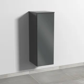 Sanipa 3way Mittelschrank mit 1 Tür, Anthrazit-Glanz, SF11979 SF11979