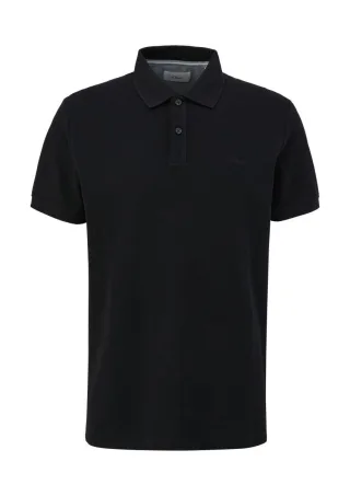 s.Oliver Red Label - Poloshirt aus Baumwolle schwarz - Gr. - XXL