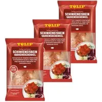 TULIP Wurstkonserve 600g Schinkeneisbein Eisbein gepökelt Schweinehaxe Schwarte, 600 g