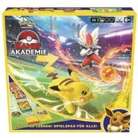 POKÉMON Spiel Pokemon Kampf Akademie - Sammelkartenspiel Deutsch - 3 Decks, 2 Spieler Kartenspiel, Brettspiel