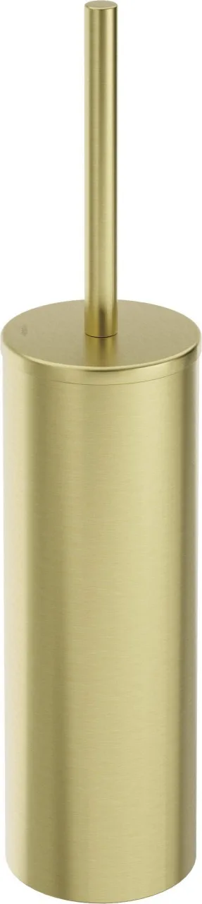 Neuesbad Freistehend WC-Bürste mit Halter, Gold Gebürstet NB1DEADRR7121