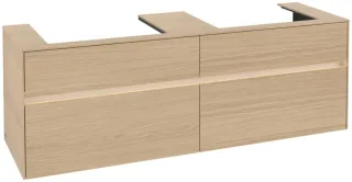 Villeroy & Boch Waschtischunterschrank Collaro C024B0 1600x548x500mm mit Beleuchtung C024B0VJ