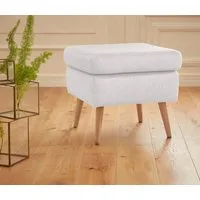 Home affaire Polsterhocker Sallito, die kleinere Version von "Salla", in 6 Bezugsqualitäten