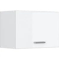 Vicco Hängeschrank R-Line, Weiß Hochglanz/Weiß, 60 cm Flach (1-St)