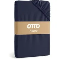OTTO home Spannbettlaken PHYSALIS in BASIC und PREMIUM Qualität, 100% Baumwolle, Jersey (160 g/m), Gummizug: rundum, (1 Stück), für Matratzen bis 18 cm Höhe, Bettlaken, Spannbetttuch, pflegeleicht
