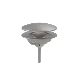 LAUFEN Ablaufabdeckung mit Kelch für Click-Clack System, Inox brushed, H2951391610001 H2951391610001