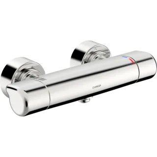 Hansa Hansacare Dusch-Thermostat 08707100 Aufputz, S-Anschlüsse verdeckt, chrom