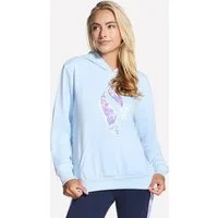 Skechers Kapuzensweatshirt Women's Hoodie aus Baumwolle und Polyester, in den Größen XS bis XXXL