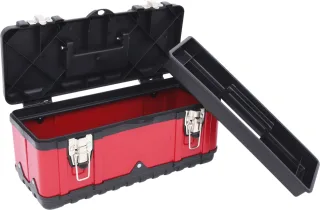 KS Tools Kunststoff-Stahlblech-Werkzeugkiste, 395x180x170mm - 850.0355