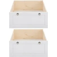 OTTO home Schubkasten Tessin (Set, 2 St), Bettschubladen auf Rollen, passend für das OTTO HOME Bett Tessin