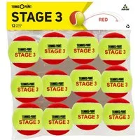 Tennis-Point Tennisball TP Stage 3 - Tennisbälle - Play and Stay Ball - (12er Beutel)
