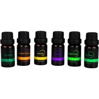 Hyrican Duftöl Sense Aroma-Öl für Diffuser/Diffusor (6-St), Lavendel, Teebaum, Lemon, Minze, Eukalyptus, Orange