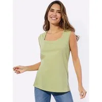 Sieh an! Shirttop Shirttop Ärmellos